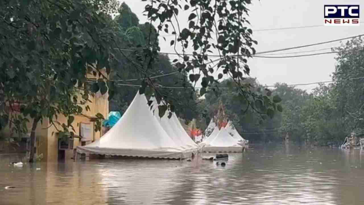 Delhi relief camps submerged as Yamuna river floods, Arvind Kejriwal highlights ongoing threat