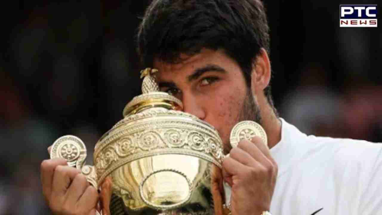 Carlos Alcaraz shocks Novak Djokovic, claims first Wimbledon title in epic 5-set battle