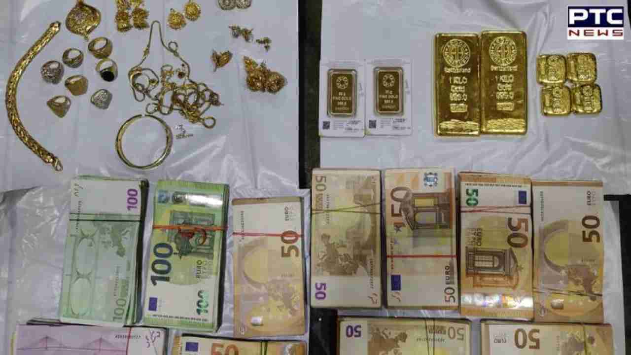 Punjab raids yield major haul: 2.5 kg Gold and 79,000 Euros seized in heroin seizure case
