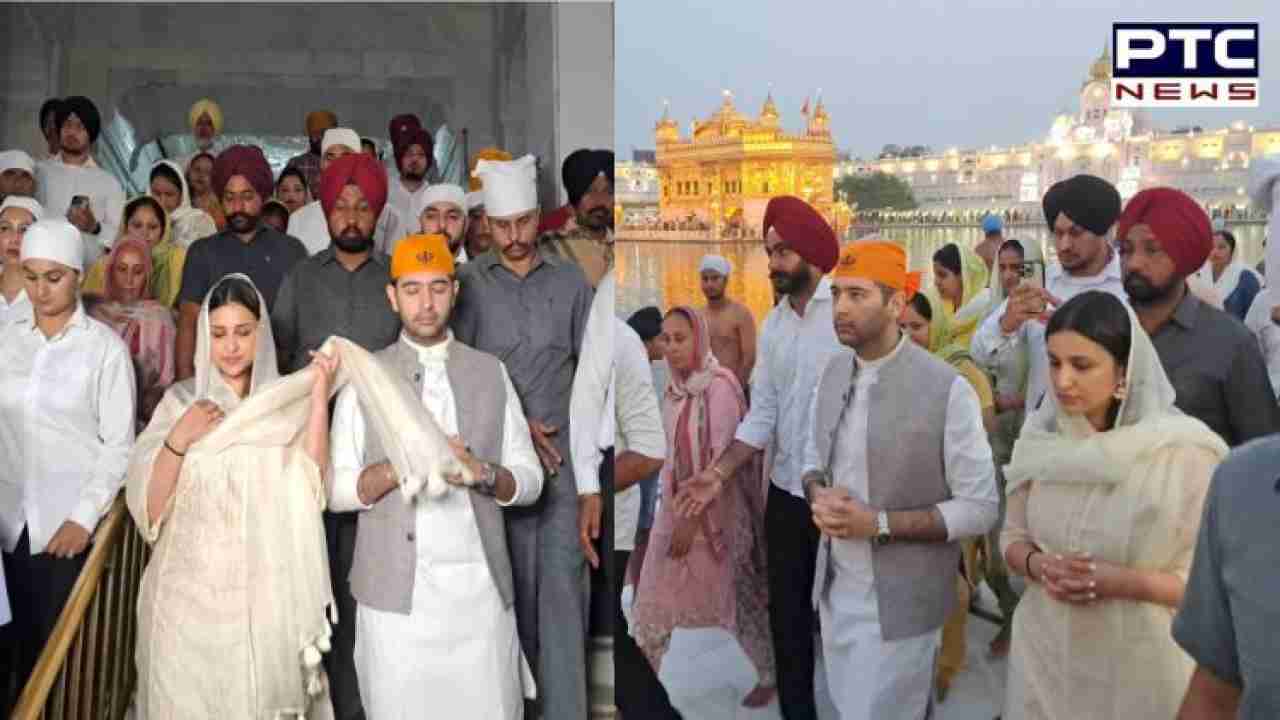ਦਰਬਾਰ ਸਾਹਿਬ ਮੱਥਾ ਟੇਕਣ ਪਹੁੰਚੀ 'ਰਾਘਵਣੀਤੀ' ਦੀ ਜੋੜੀ ਨੂੰ ਲੋਕੀ ਇਸ ਕਰਕੇ ਕਰ ਰਹੇ ਟ੍ਰੋਲ
