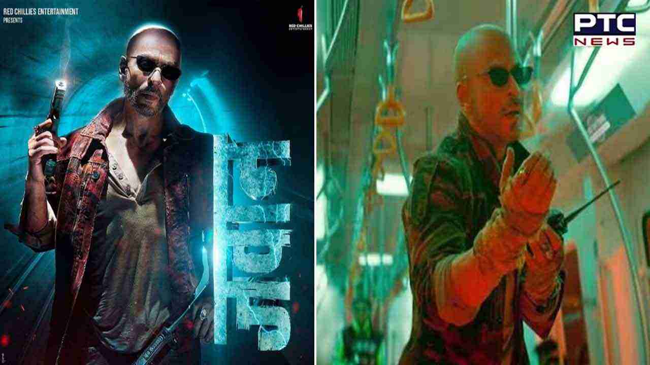 ‘Jawan’ poster out: Get ready to witness SRK’s viral bald look