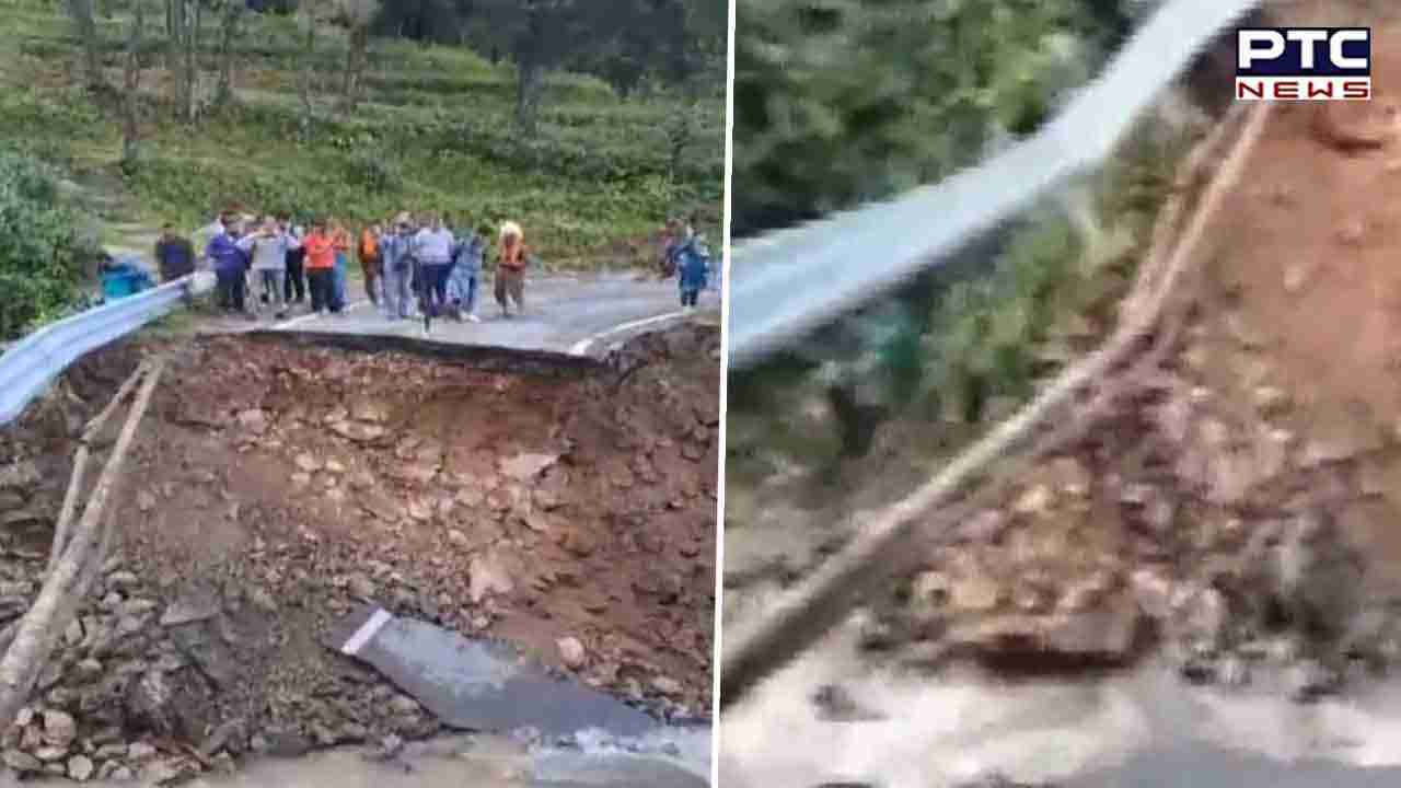 Monsoon fury in Uttarakhand: Part of Gairsain-Karnprayag NH-109 washed away in Chamoli
