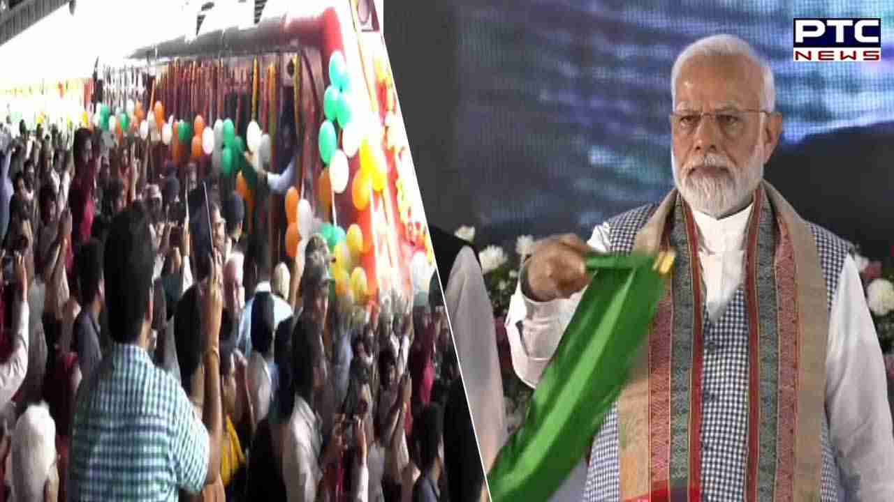 PM Modi flags off Gorakhpur-Lucknow Vande Bharat Express; know routes
