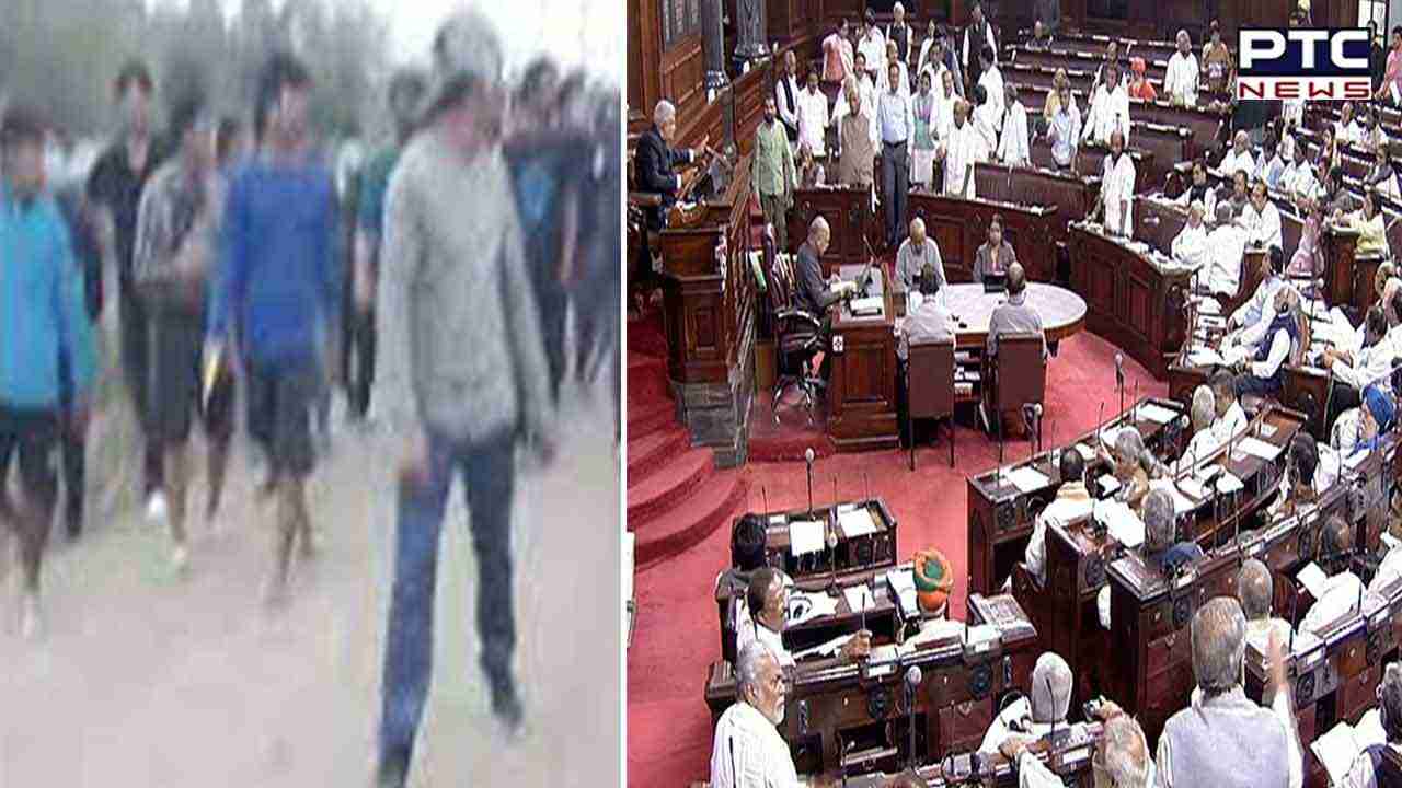 Manipur issue rocks Rajya Sabha again; Opposition MPs of INDIA bloc stage walkout