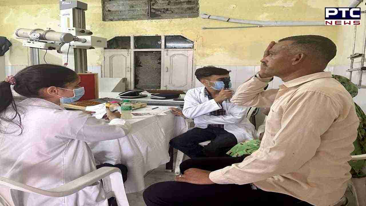 Mohali: Over 150 patients examined for eye ailments during free checkup camp at Polyclinic Parch