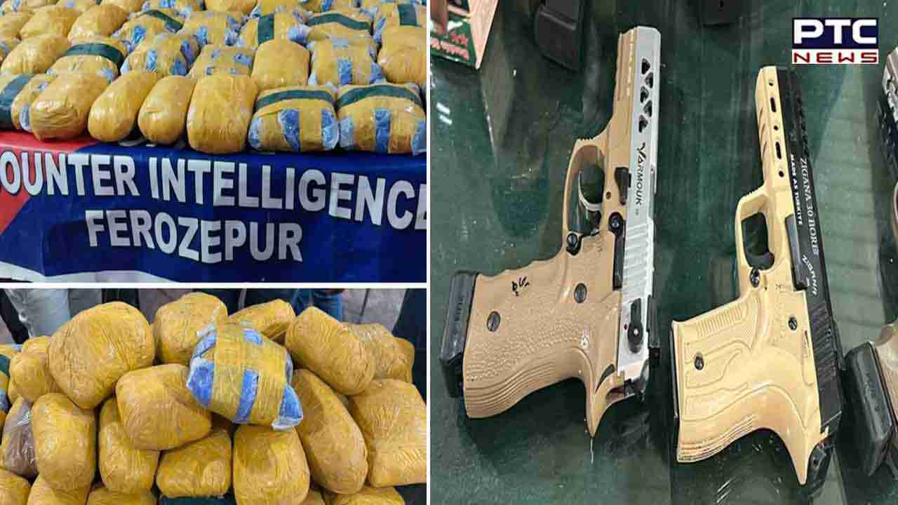 Punjab police seizes 77 kg heroin in biggest drug haul of 2023, 4 smugglers arrested