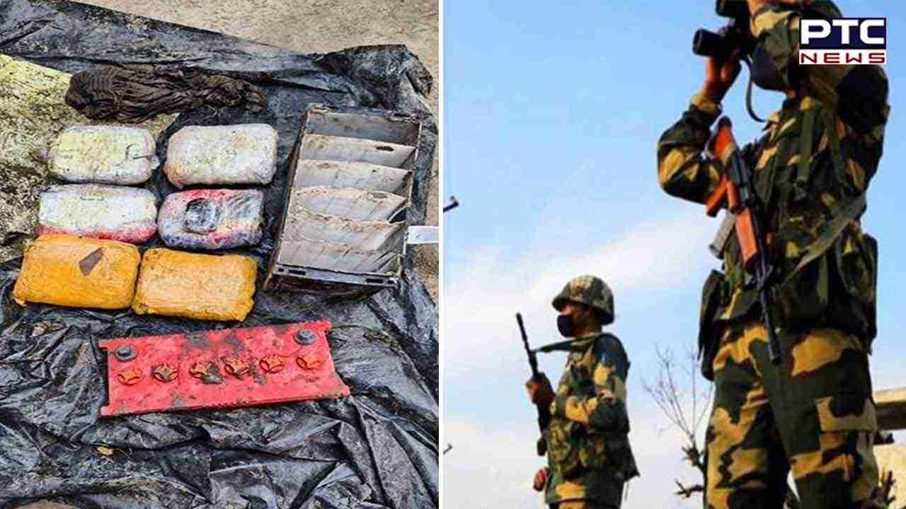 Punjab's Gurdaspur sector: BSF seizes 6kg of drugs near border