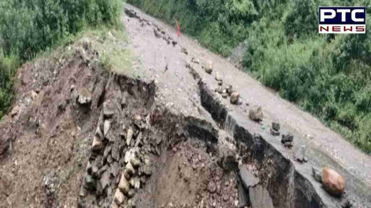 Uttarakhand landslide: Portion of Gangotri Highway caves in, traffic diverted