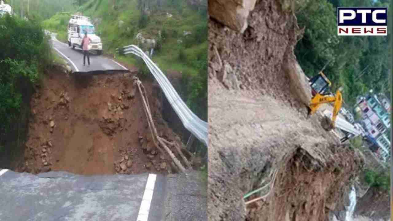 Uttarakhand rainfall: Parts of Karnaprayag-Gwaldam National Highway washed away