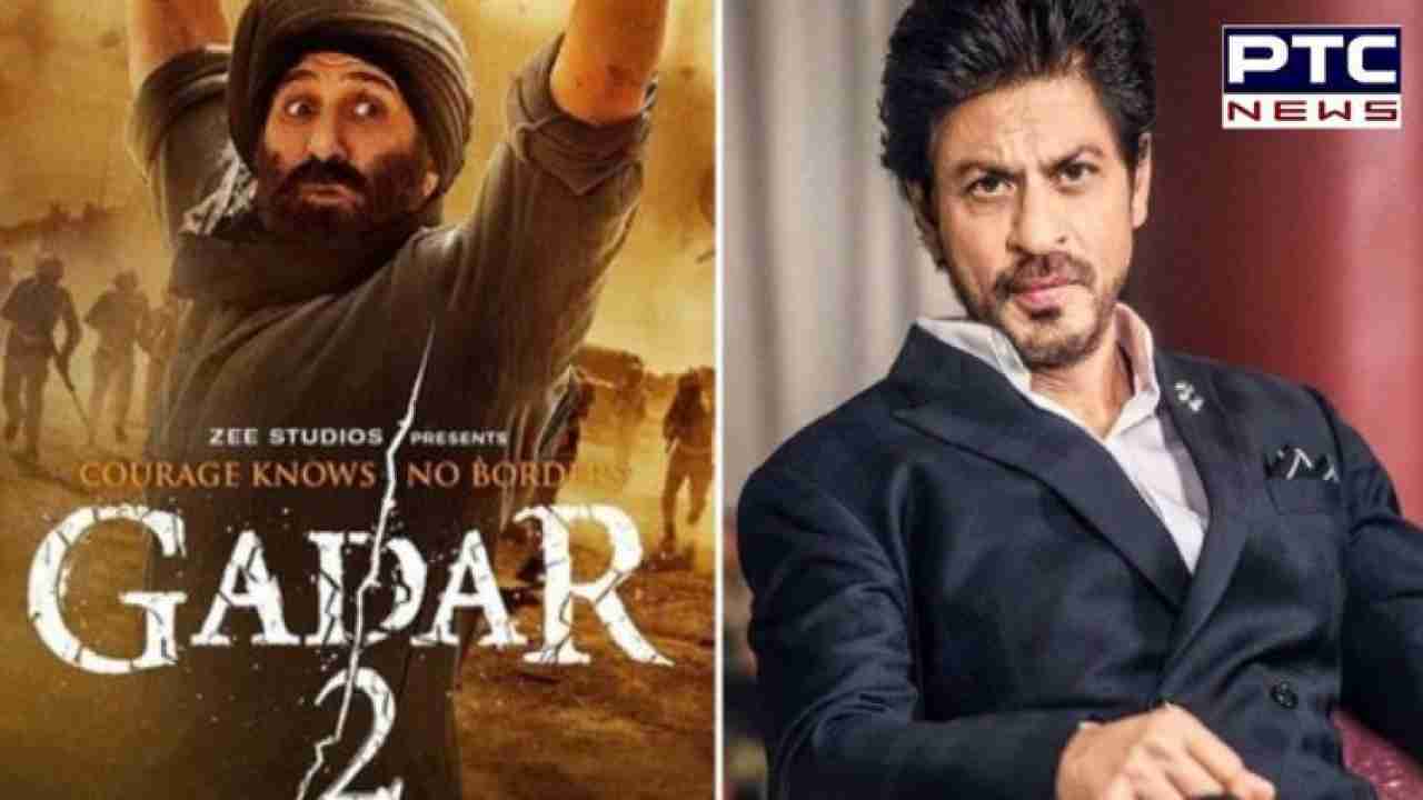 Shah Rukh Khan reacts to 'Gadar 2,' says this