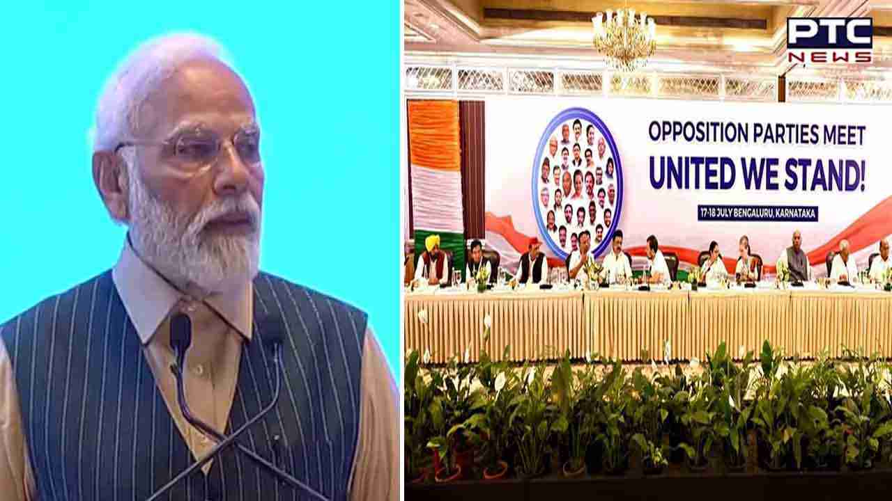 PM Modi's comeback: Opposition alliance tagged 'ghamandiya'