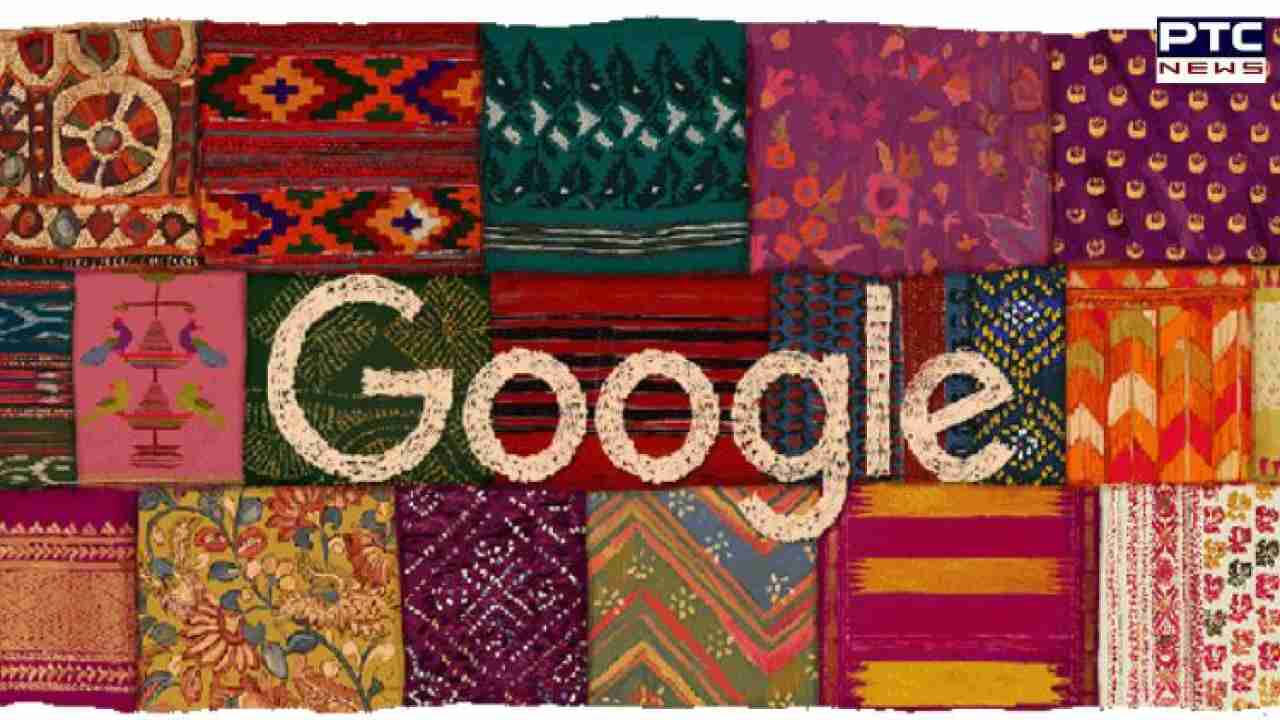 Google's colourful tribute: Celebrating India's textile heritage on 77th Independence Day