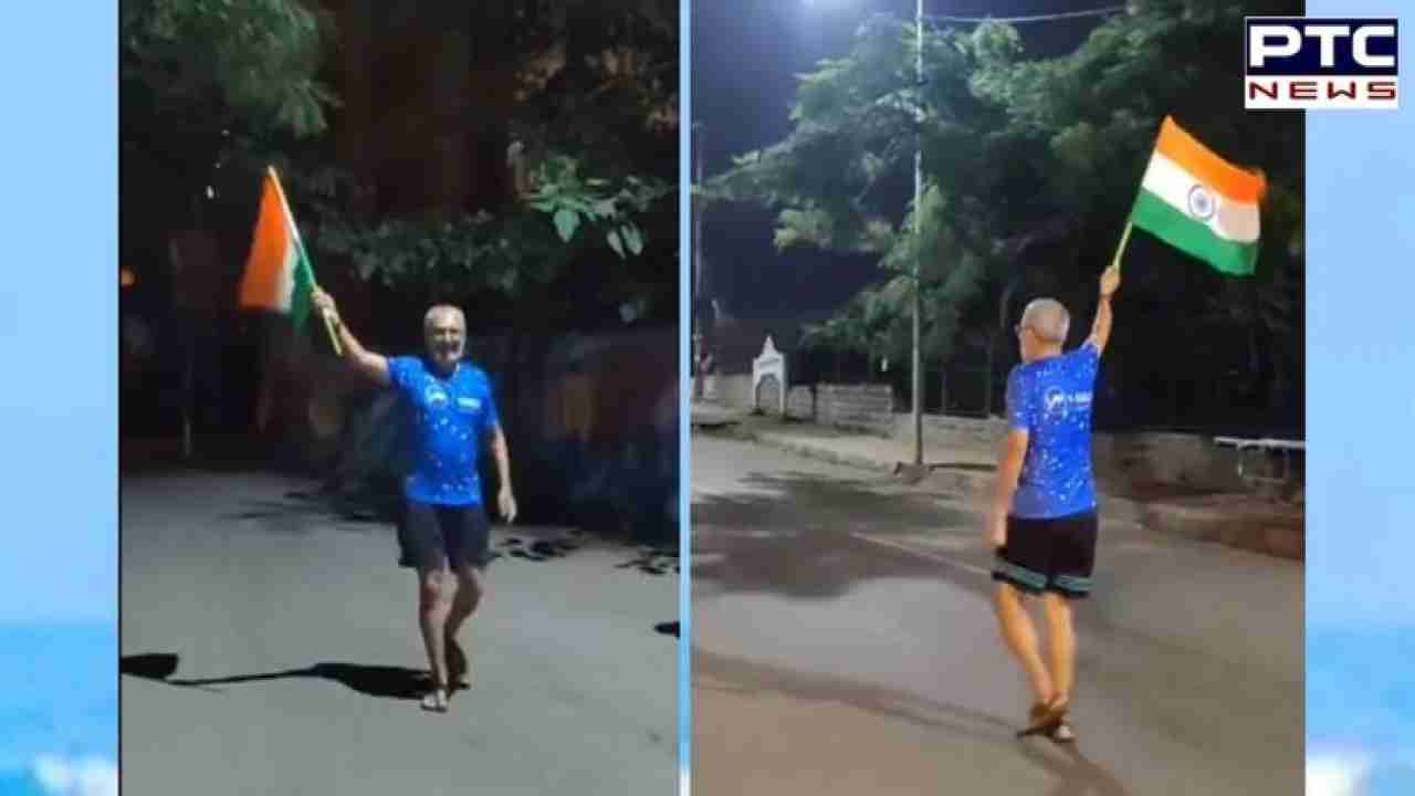 Bengaluru resident walks 73 km in 13 hours, creates map of India within city