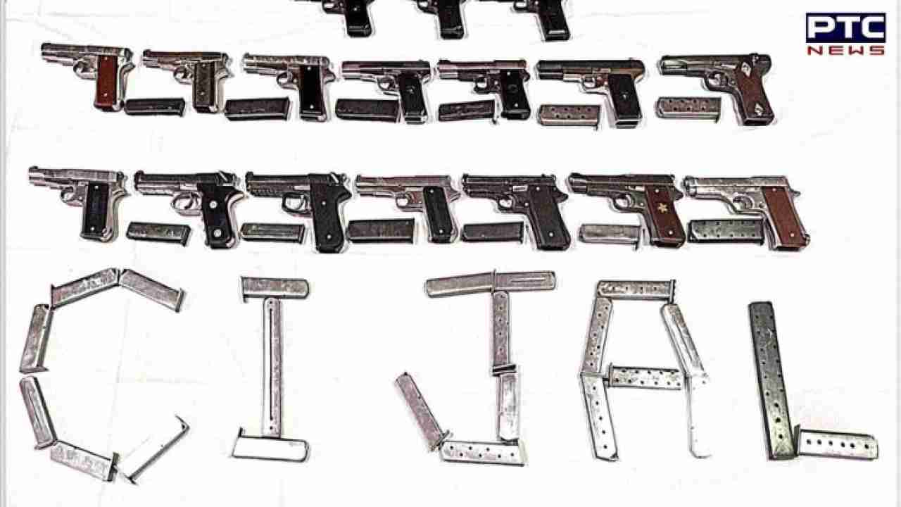 Punjab Police bust smuggling module; arrest 2 from MP with 17 pistols