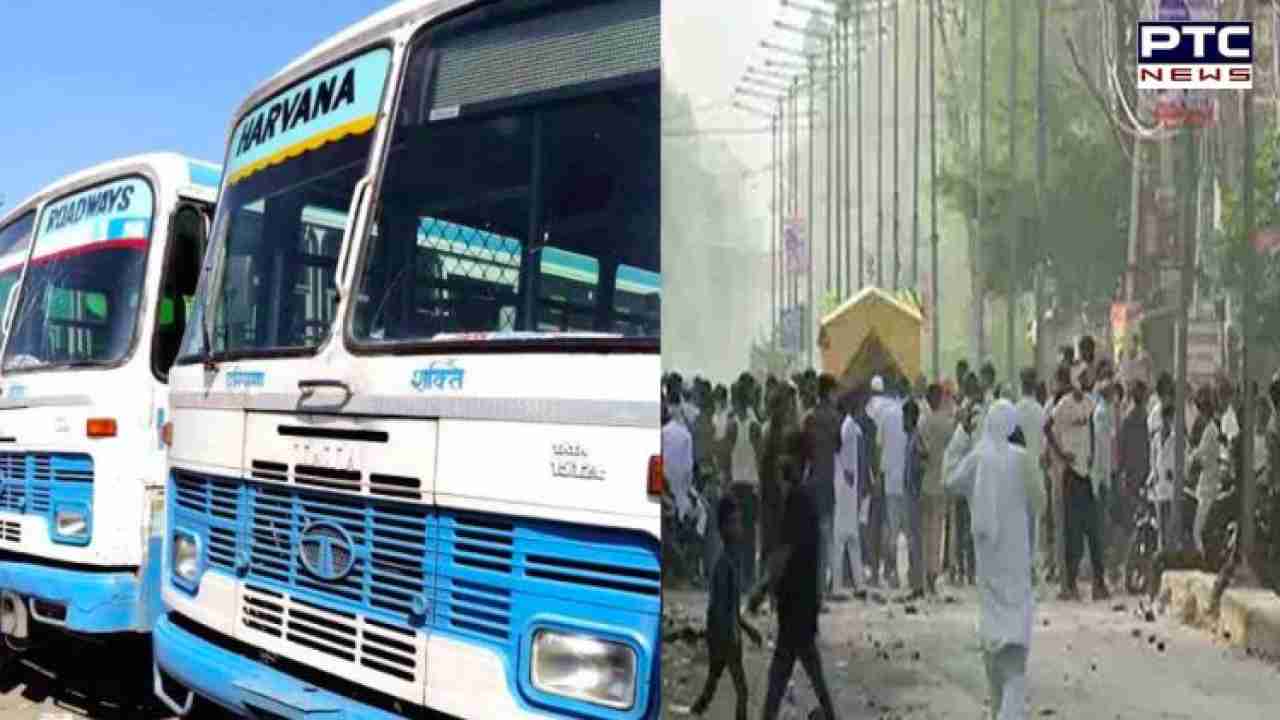 Nuh protest: Haryana Roadways bus services resume, check routes