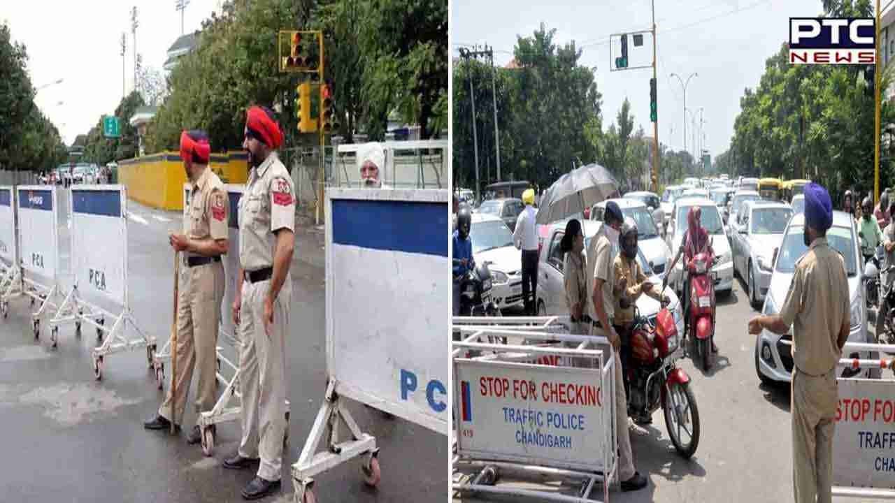Punjab farmer protest: Heavy police deployment in Mohali as farmers prepare to rally