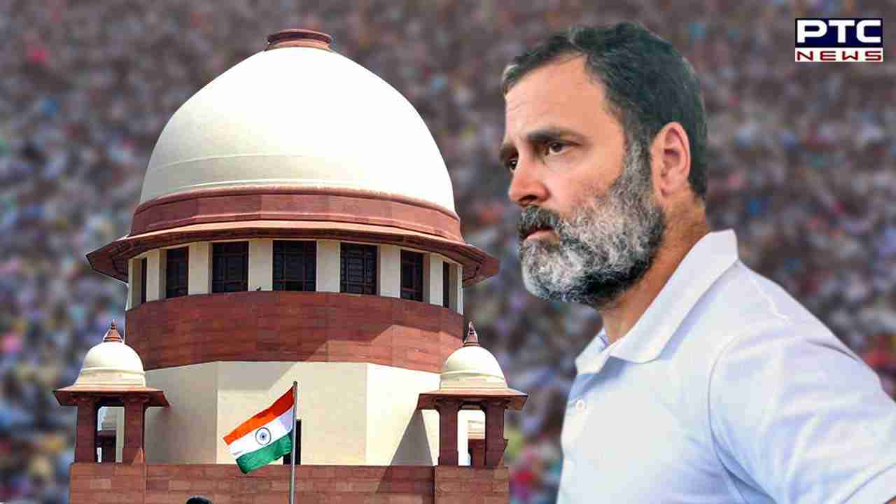 मोदी सरनेम मामला: SC ने मानहानि मामले में राहुल गांधी की सजा पर लगाई रोक