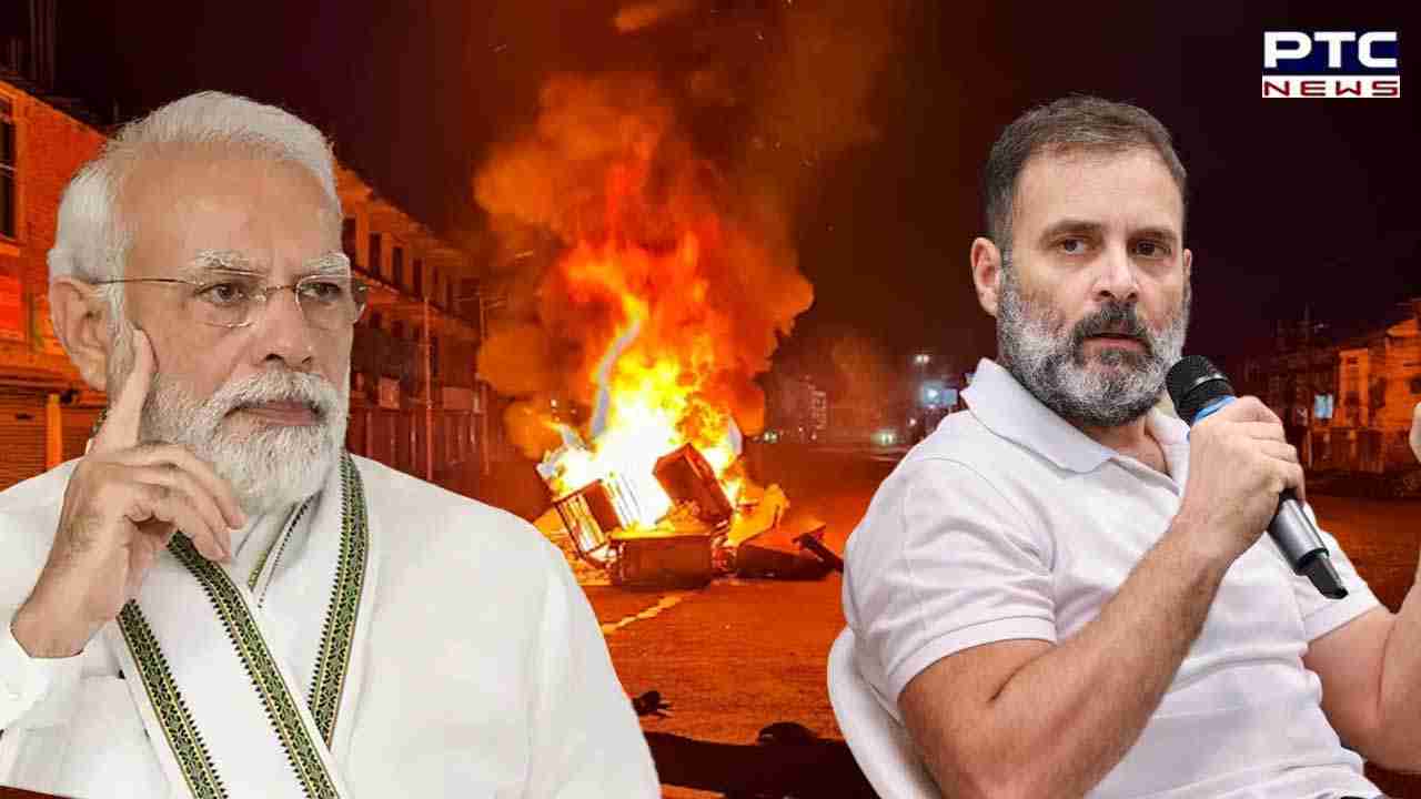 PM Modi wants 'fire to keep burning': Rahul Gandhi on Manipur violence