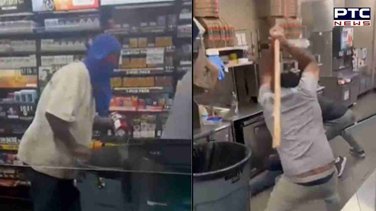 US: Sikh man thrashes robber as he attempts to loot store; video goes viral