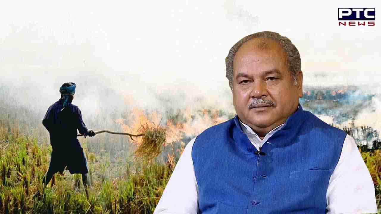 'Centre aims to achieve zero stubble burning this year,' says Agriculture Minister