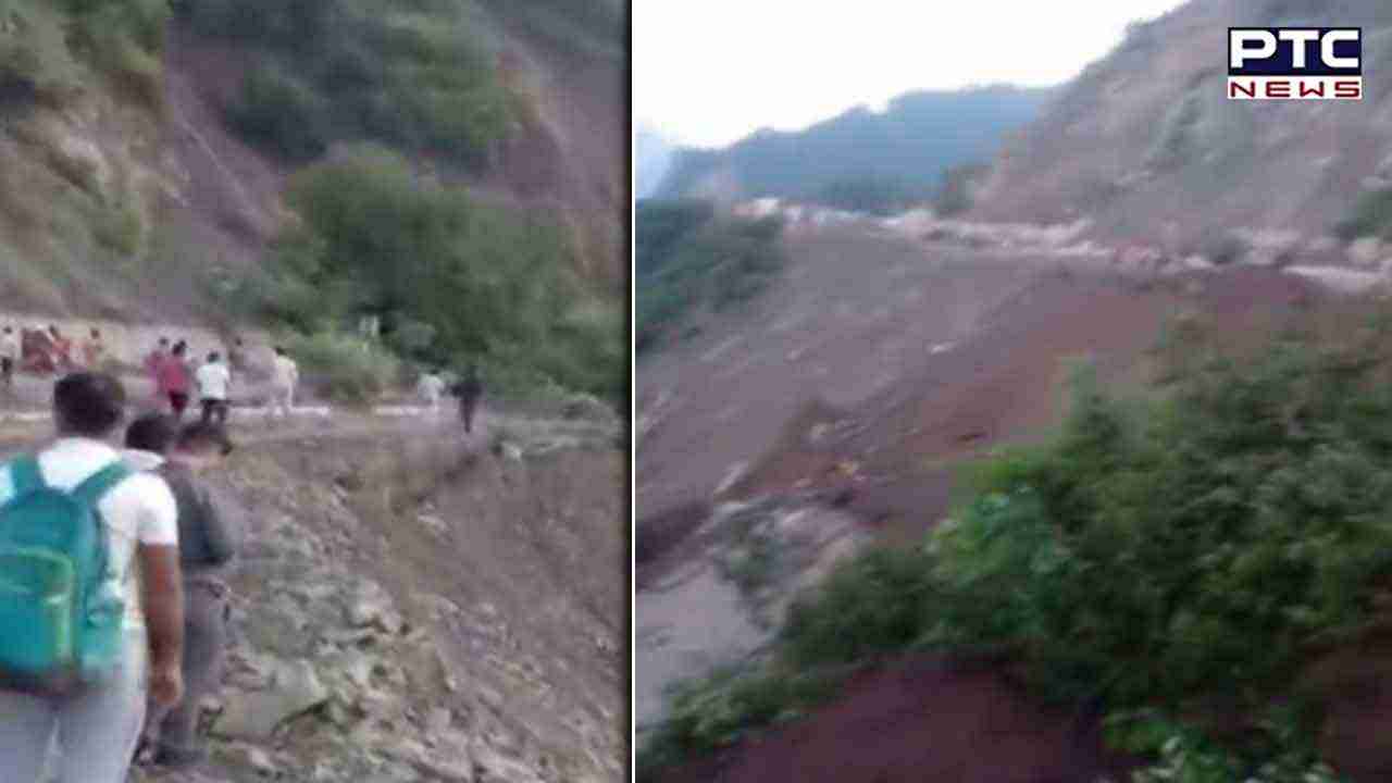 Monsoon mayhem in Himachal Pradesh: Chandiagrh-Shimla NH 5 blocked following landslide