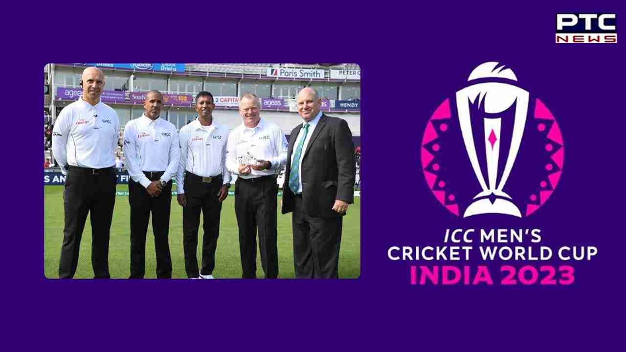 ICC appoints umpires for 2023 Cricket World Cup opener