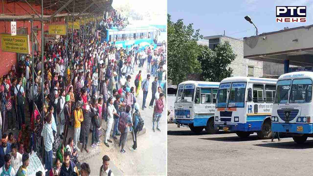 Commuter chaos: PRTC, PUNBUS contractual workers stage ‘chakka jam’ over unfulfilled demands