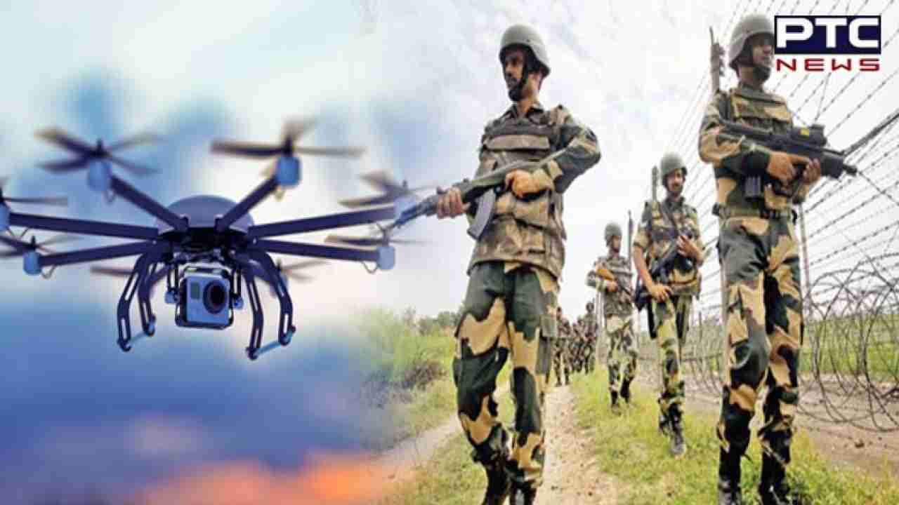 Punjab: BSF foils drone smuggling attempt, seizes 2.5 kg suspected heroin near Ferozepur International Border