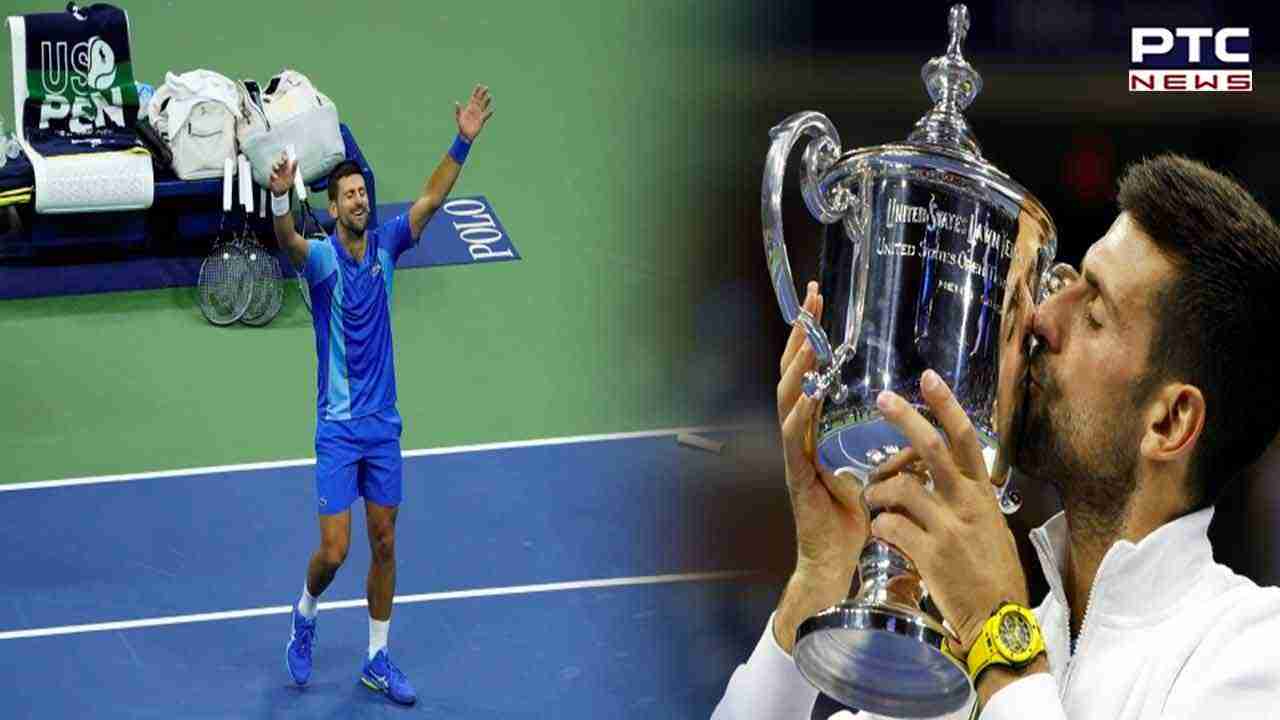 US Open: Novak Djokovic triumphs over Daniil Medvedev, secures record-equalling 24th Grand Slam title