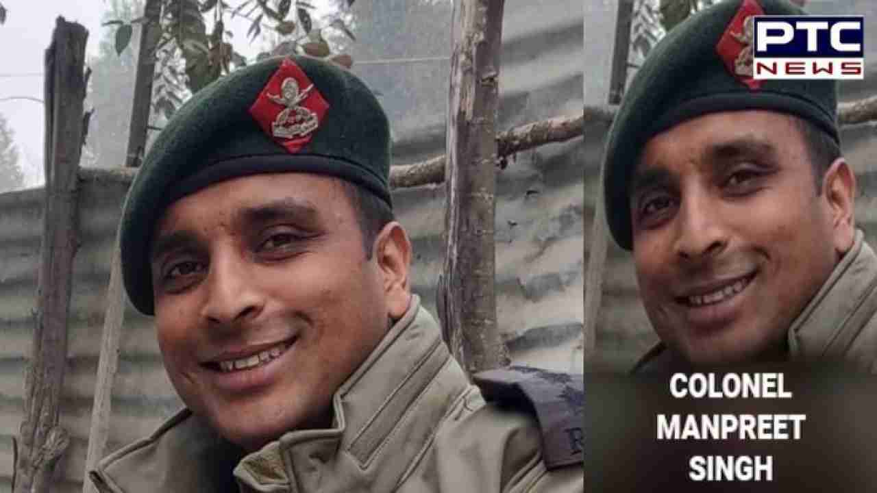Pall of gloom descends on Panchkula as Col Manpreet Singh attains martyrdom in J-K encounter