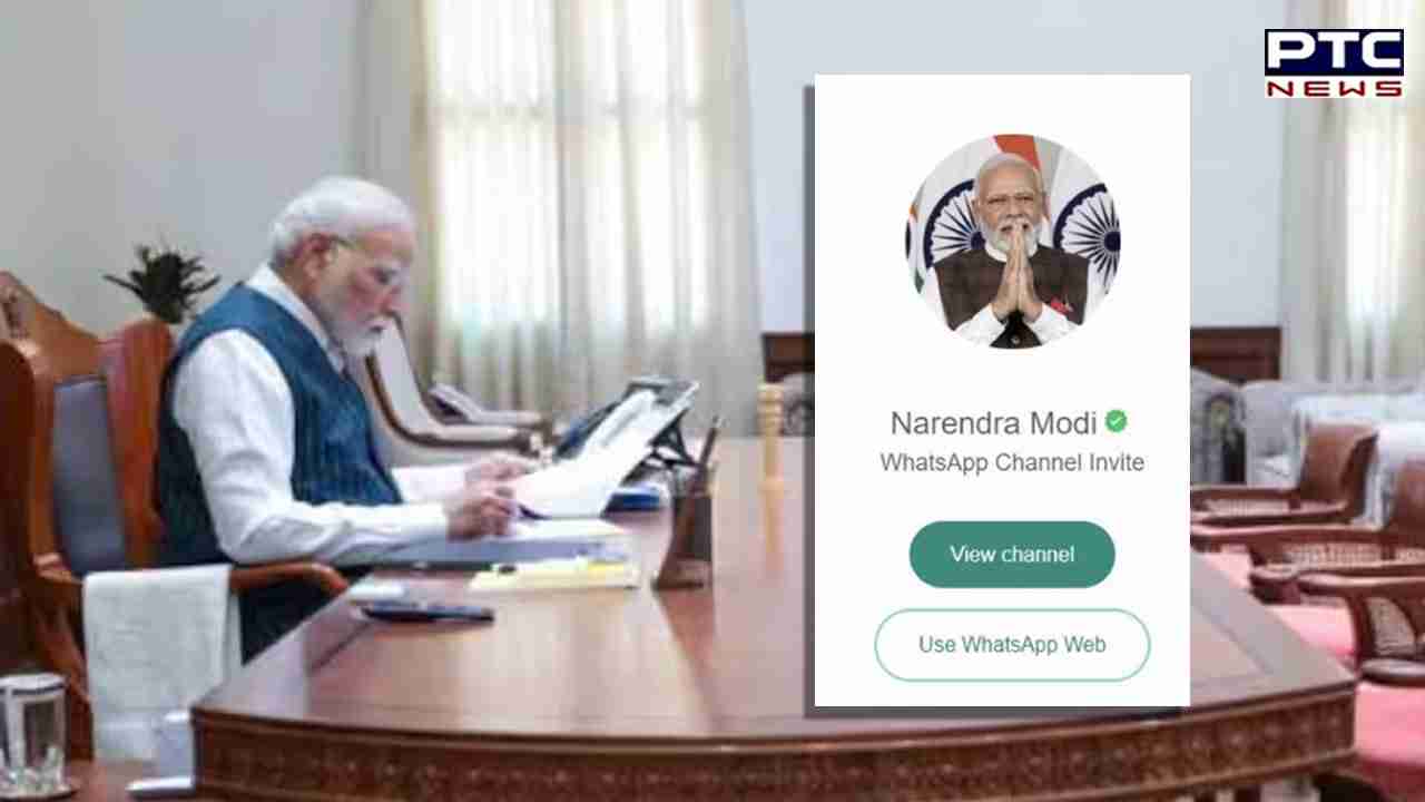 PM Modi now on WhatsApp Channels, shares pic of new Parliament