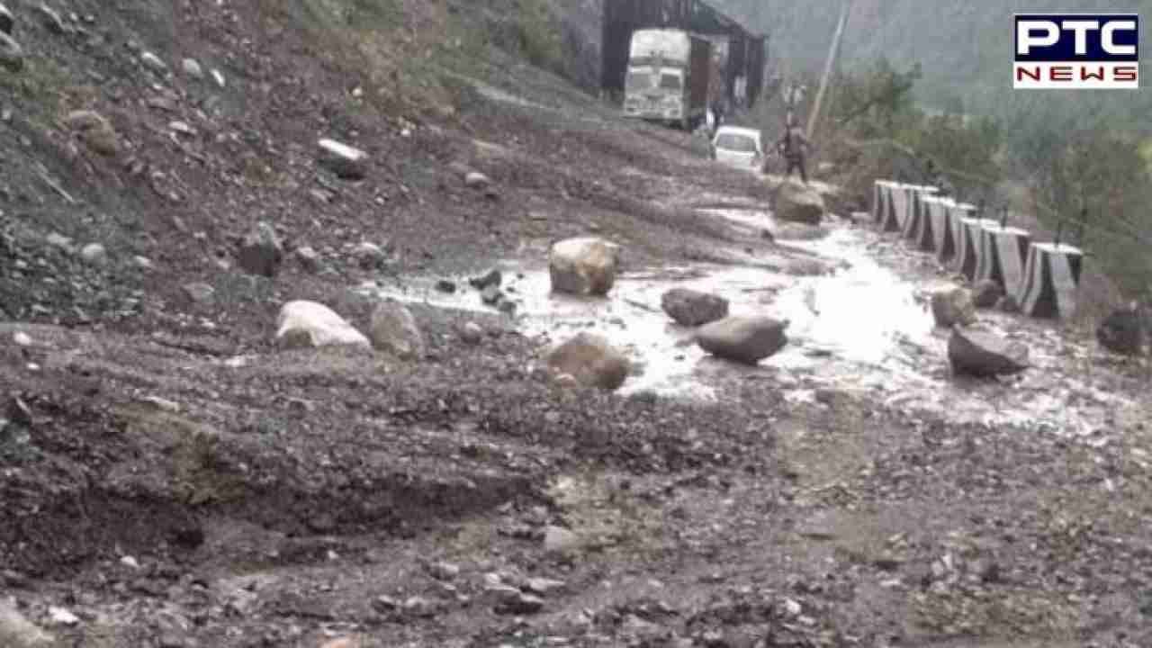 Uttarakhand's Badrinath national highway blocked by debris accumulation near Pagalnala