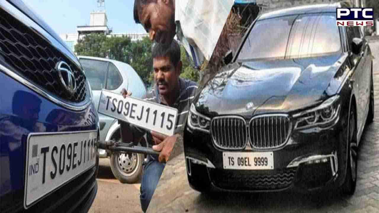 Telangana RTA rakes in Rs 54 crore in 9 months thanks to fancy number frenzy