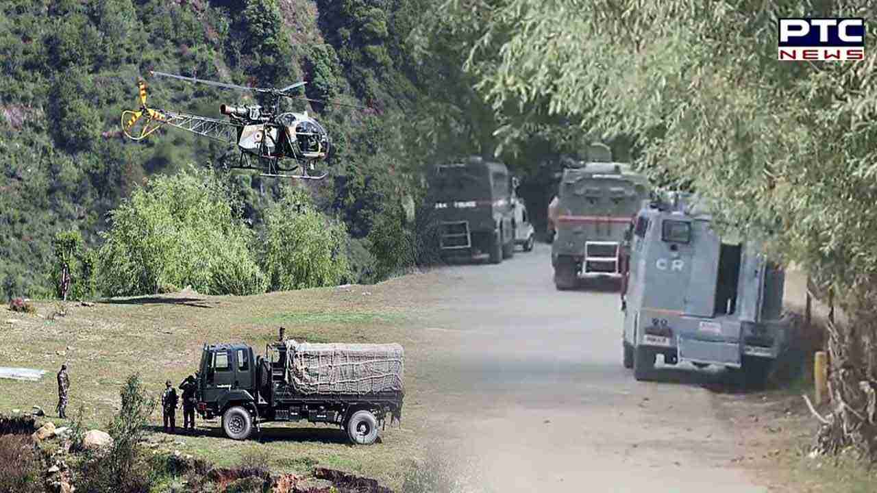 J-K encounter: 2 terrorists killed in Rajouri; weapons, medicines with Pakistan markings seized