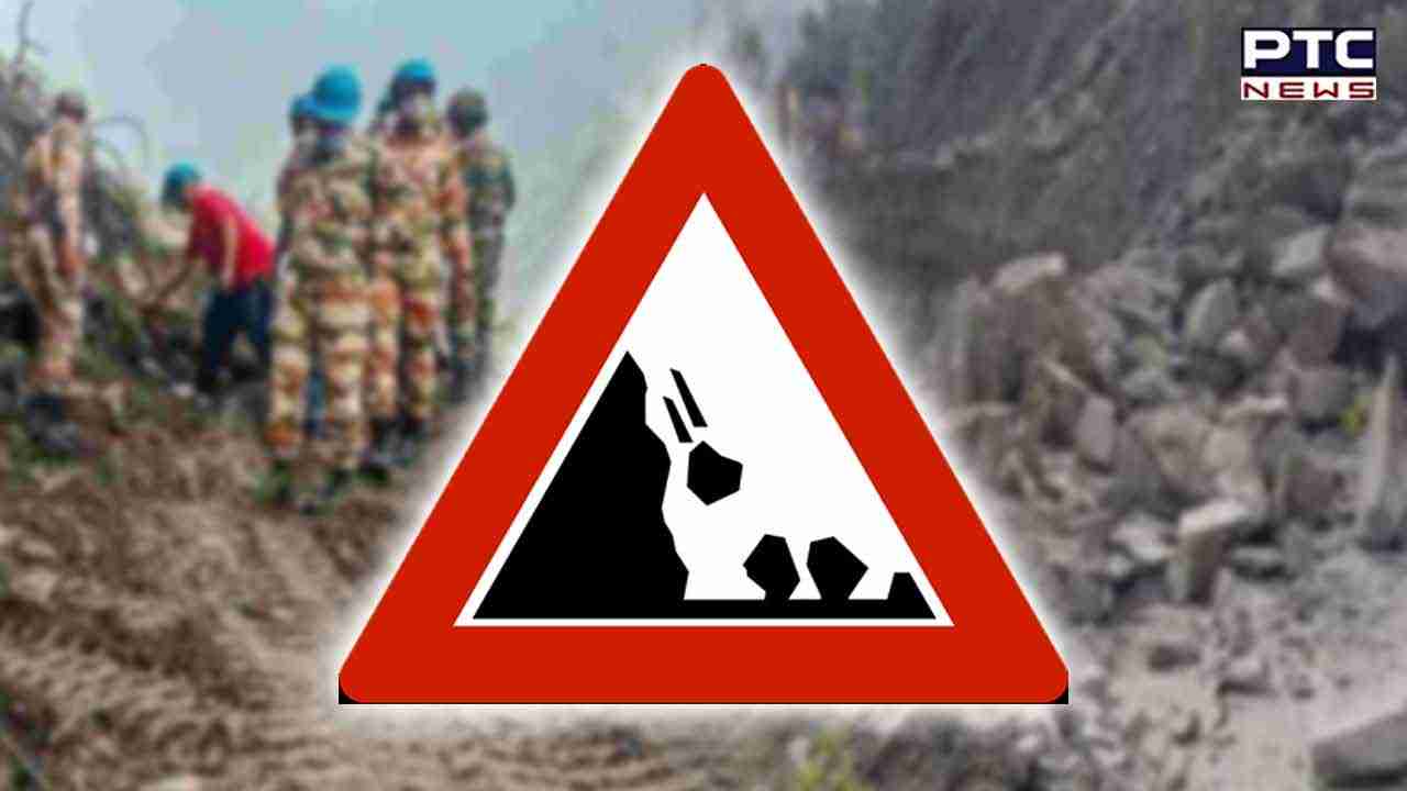 Himachal Pradesh:  Massive landslide blocks NH-5; Kinnaur and Spiti cut off