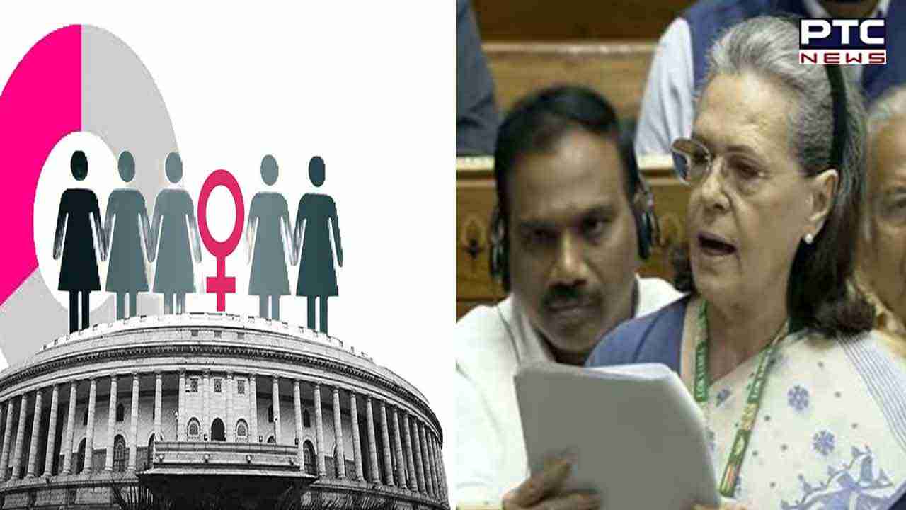 Women's Reservation Bill: Sonia Gandhi calls for immediate implementation of SC, ST, OBC reservation