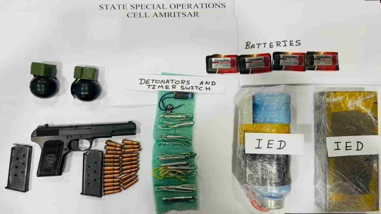 ਪੰਜਾਬ ਪੁਲਿਸ ਨੇ ਲਸ਼ਕਰ-ਏ-ਤੋਇਬਾ ਦੇ 2 ਅੱਤਵਾਦੀ ਫੜੇ, ਪੰਜਾਬ 'ਚ ਸ਼ਾਂਤੀ ਭੰਗ ਕਰਨ ਦੀ ਸੀ ਕੋਸ਼ਿਸ਼