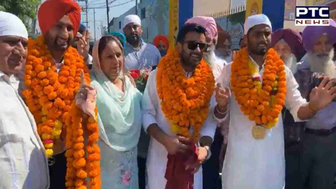 ਤਗਮਾ ਜਿੱਤ ਕੇ ਆਏ ਹਾਕੀ ਖਿਡਾਰੀਆਂ ਦਾ ਕੀਤਾ ਗਿਆ ਨਿੱਘਾ ਸੁਆਗਤ