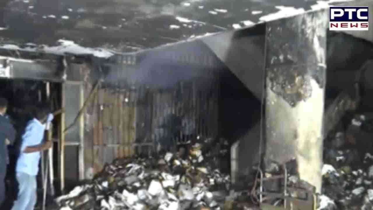 PGI fire incident: चंडीगढ़ में PGI के नेहरू अस्पताल में भीषण आग, क्रेन के जरिये निकाले मरीज