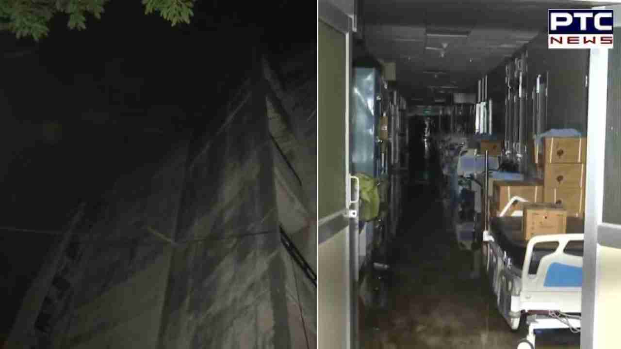PGI fire incident: Massive fire ravages at PGI's Nehru Hospital in Chandigarh, 400 patients shifted