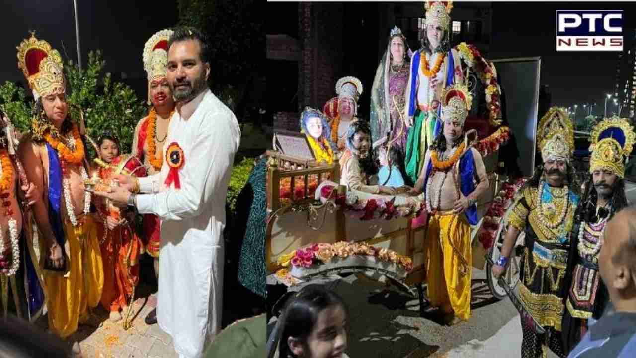 Punjab: Vibrant roadshow sets the stage for Ramleela festivities at Mohali's Wave Estate