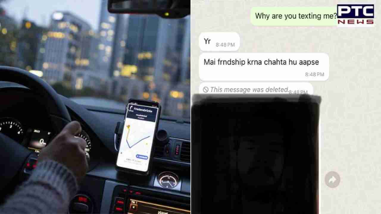 Uber Driver messages woman, sends pic, says, ‘Friendship karna chahta hoon’