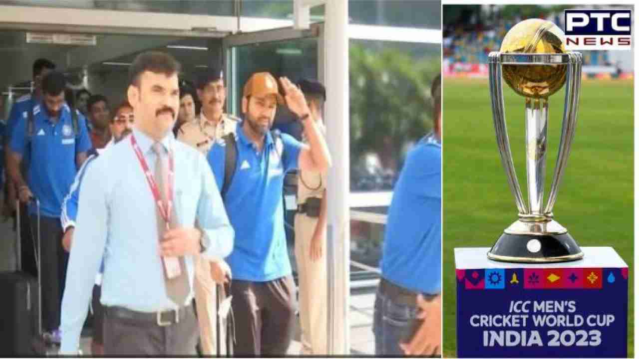 World Cup 2023: Indian Cricket Team arrives in Delhi for match against Afghanistan