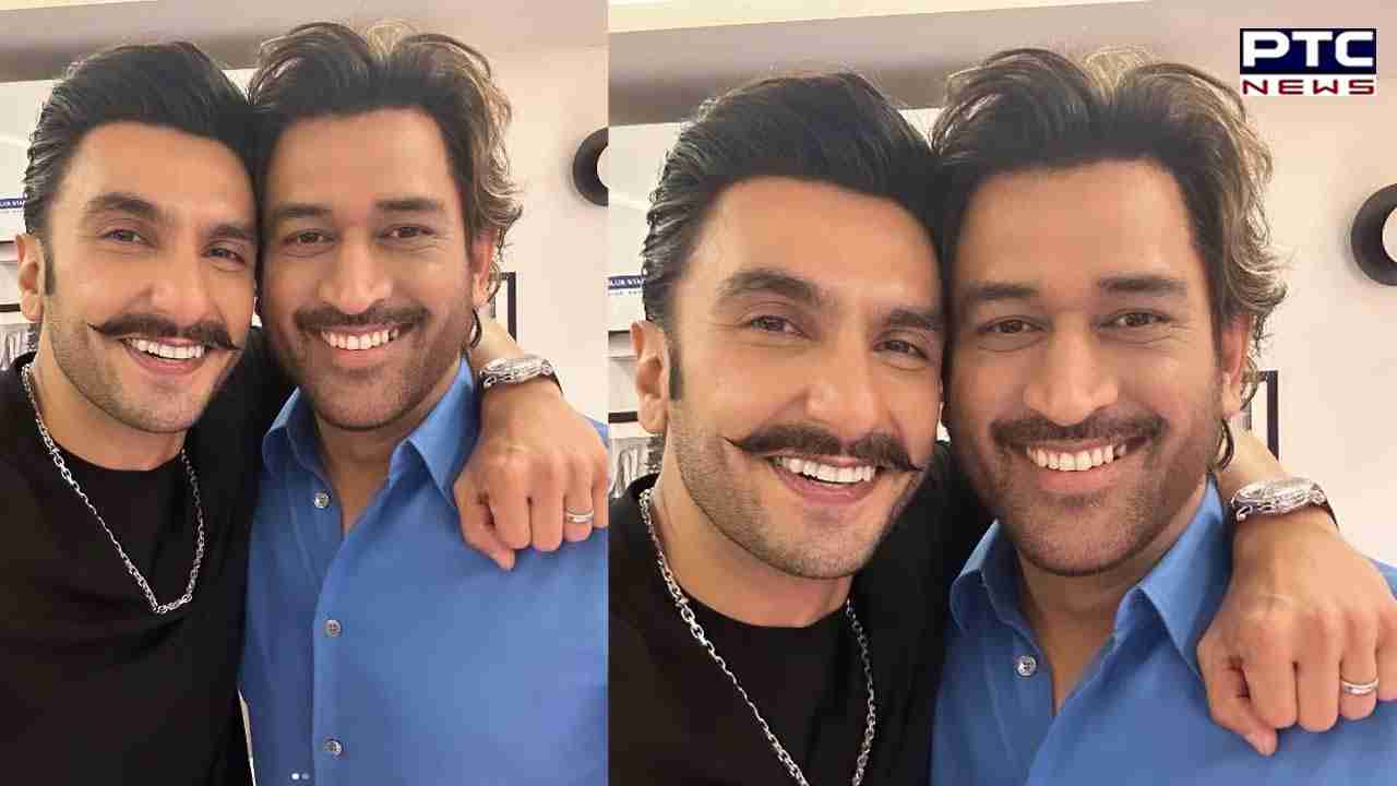 Ranveer Singh expresses joy in the company of 'Mera Mahi' MS Dhoni