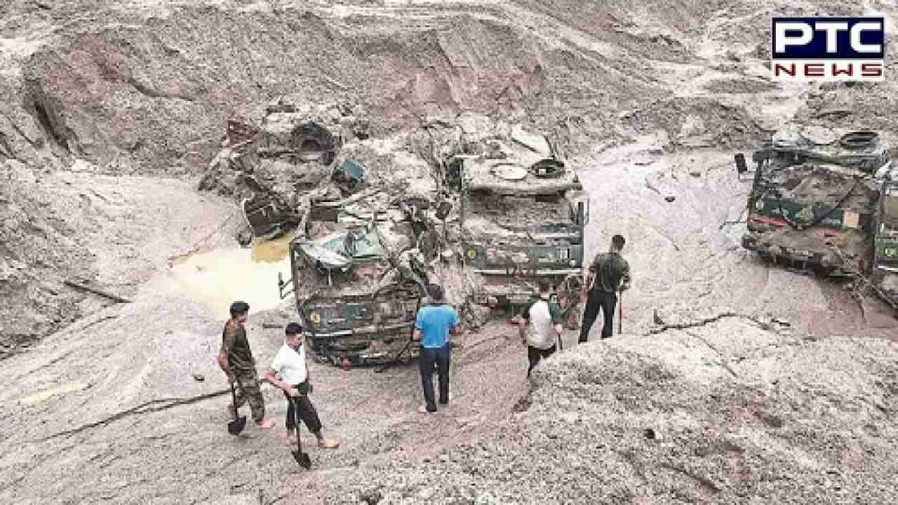Sikkim flash floods: Rescue operations continue to locate 14 missing soldiers