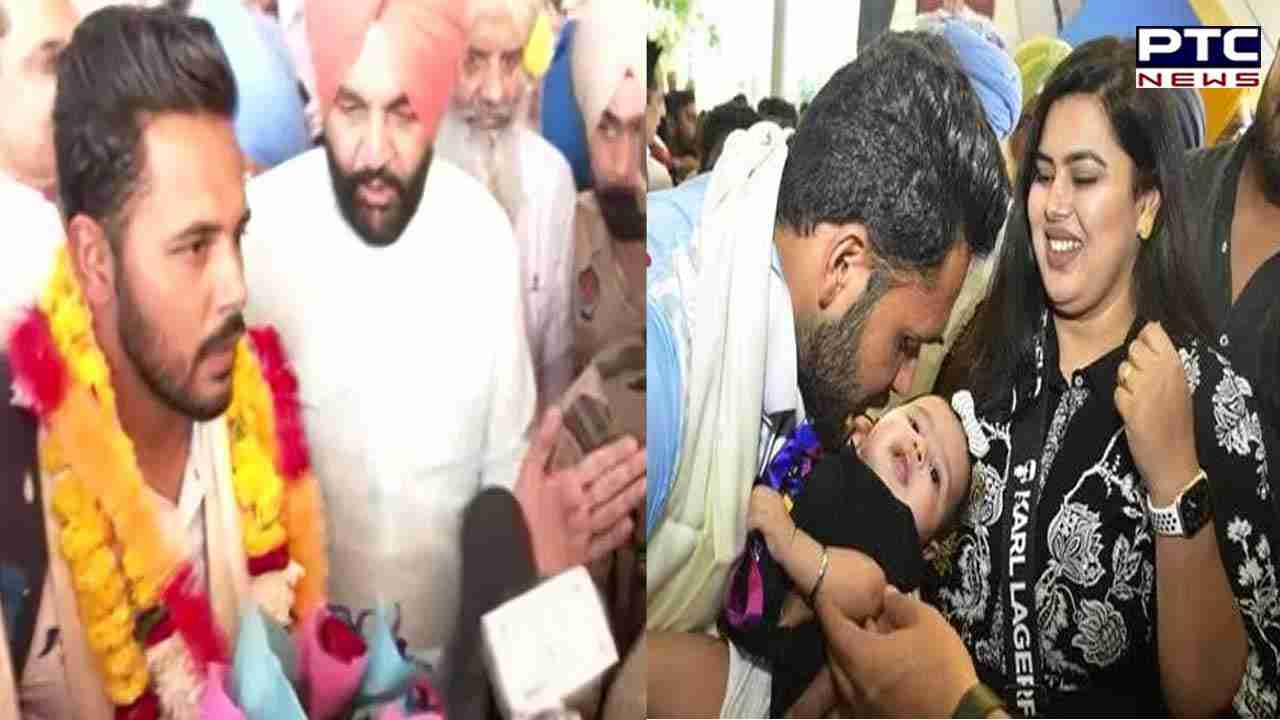 Heroic welcome for Indian hockey team at Amritsar airport after Asian Games 2023 gold win