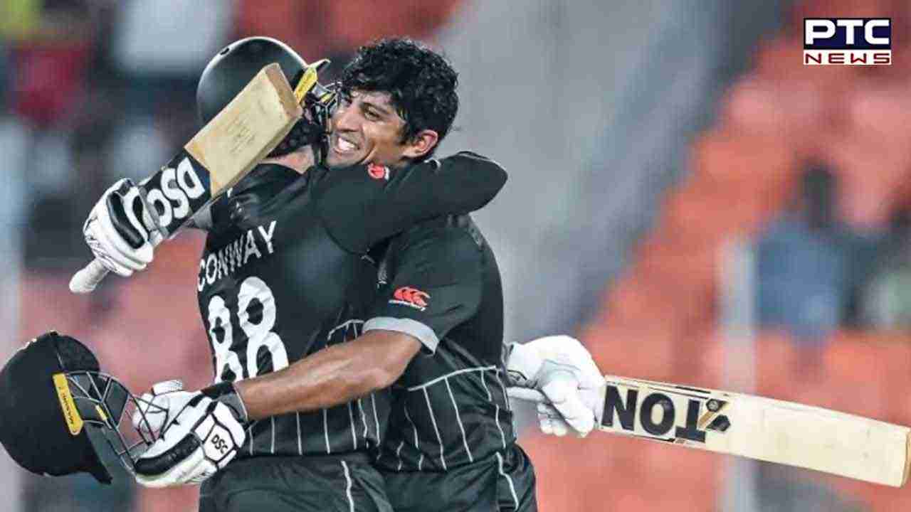 ICC World Cup 2023: Kiwi sensations Conway and Ravindra's explosive partnership shakes England and ignites New Zealand's hopes