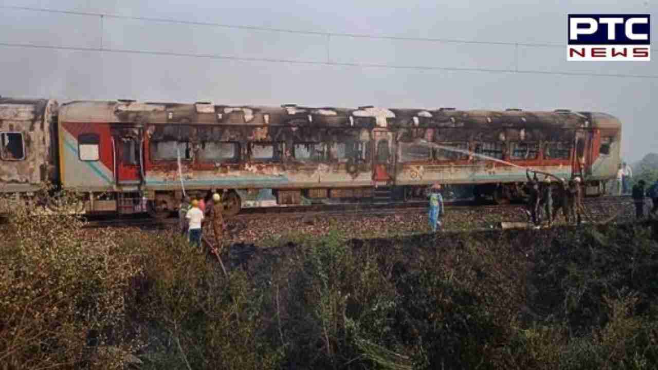 Fire in Punjab-Madhya Pradesh train coach; no casualty reported