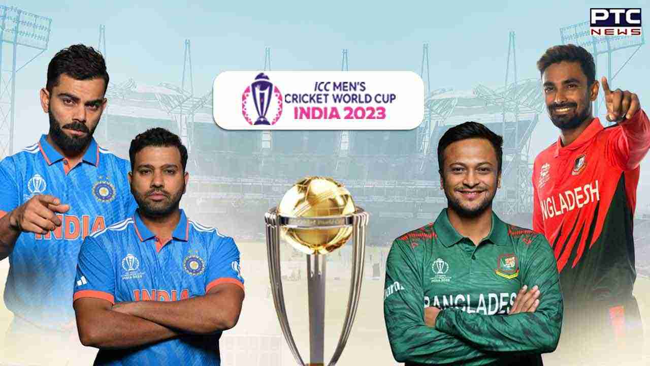 IND vs BAN World Cup 2023 HIGHLIGHTS: India beat Bangladesh by 7 wickets; Kohli completes 48th ton