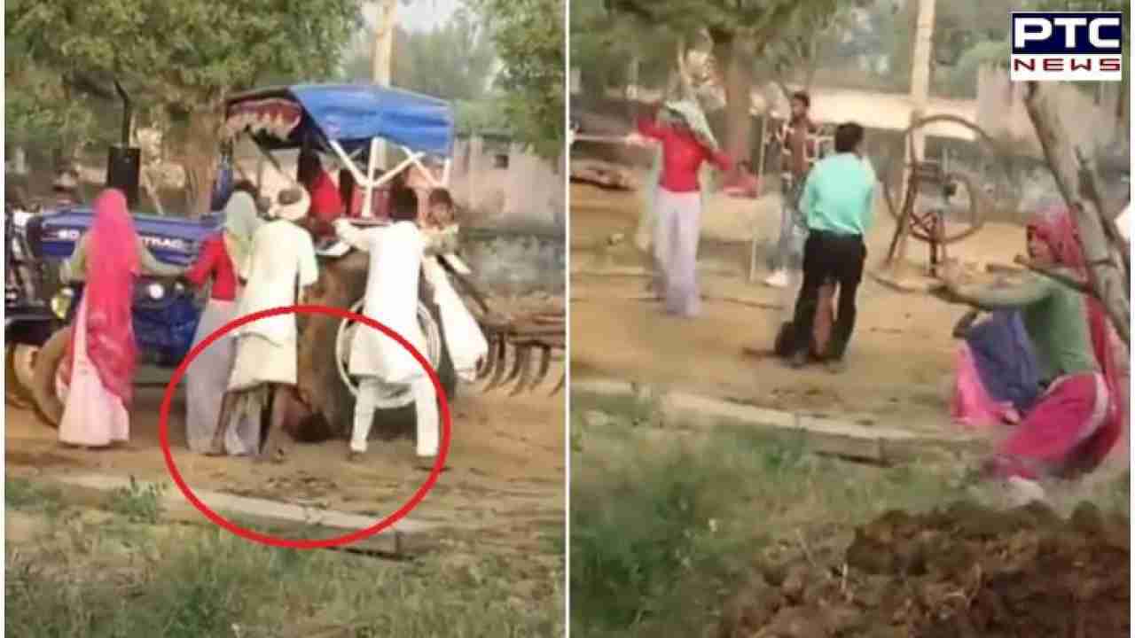 Rajasthan shocker: Man crushed to death as brother runs tractor over him 8 times over land dispute, watch visuals
